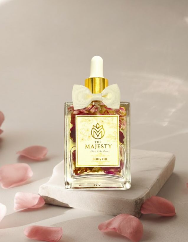 The Majesty  Scented Body Oil - Majestic Blooms